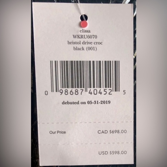 Kate Spade Elissa Croc Embossed Laptop Bag - Picture 15 of 15